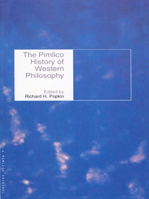 cover image of The Pimlico History of Western Philosophy